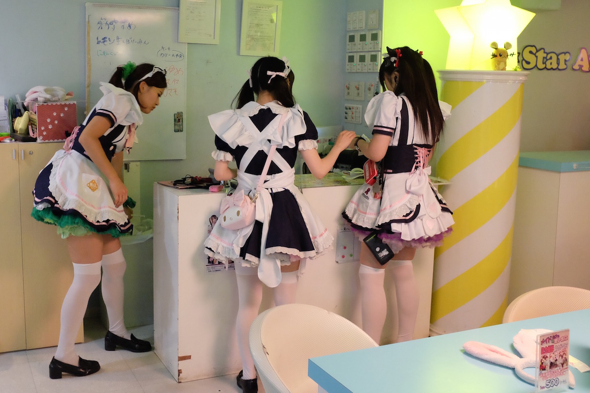 maid panties Japanese no